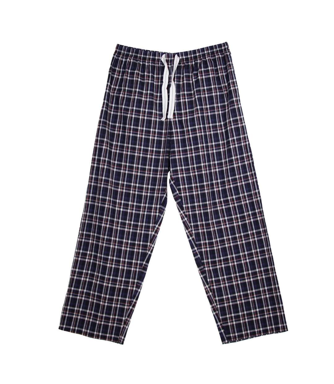 Bas De Pyjama Motif/style À Carreaux Homme Bleu Noir Keanu-3
