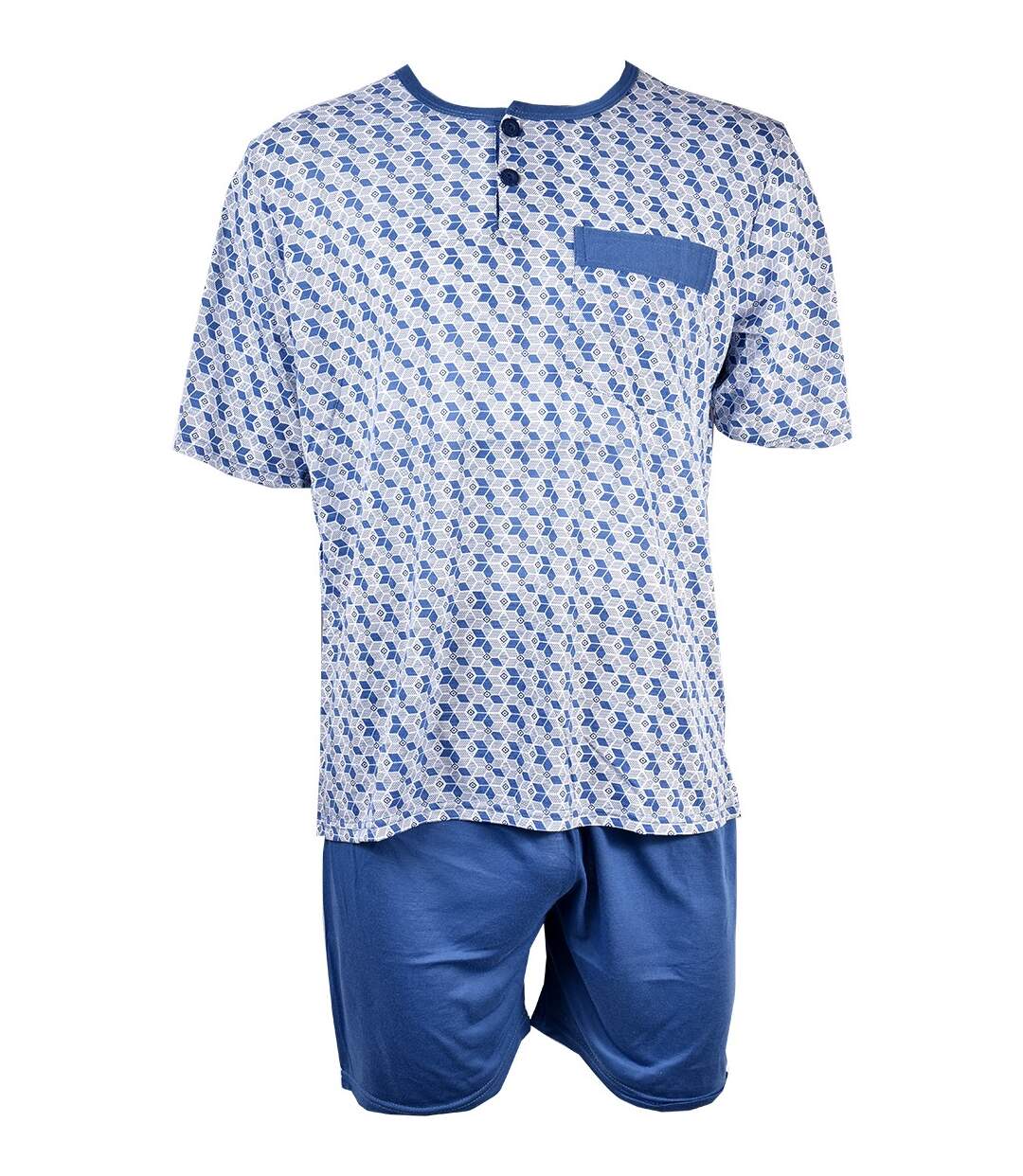 Pyjama Court Homme ECO HOMEWEAR 2946 MARINE-1