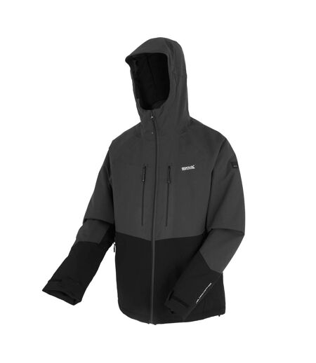 Doudoune Matelassée Highton Homme Cendre Noir Regatta
