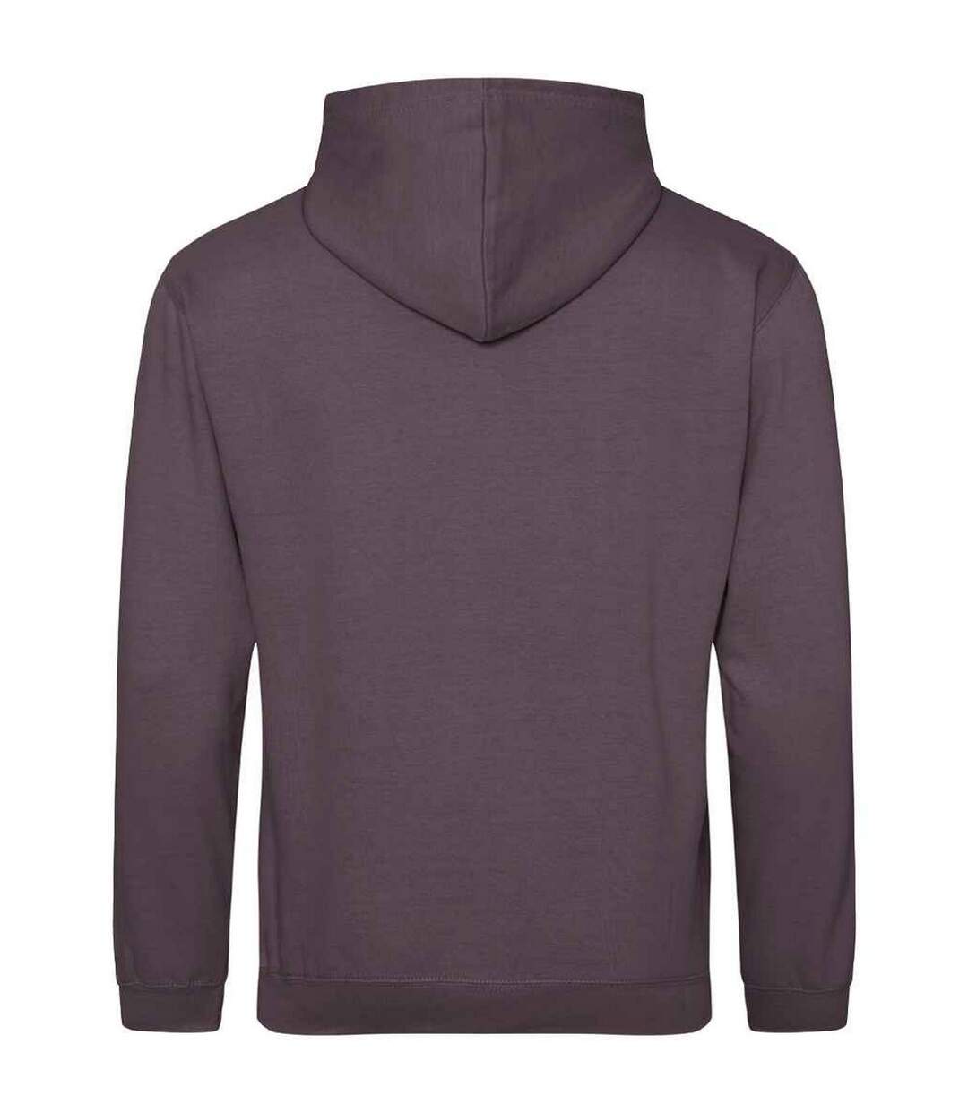 Sweat à capuche college adulte violet sombre Awdis