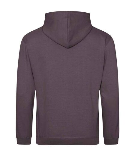 Sweat à capuche college adulte violet sombre Awdis Awdis