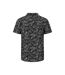 Mountain Warehouse Mens Beach Short-Sleeved Shirt (Black/Cream) - UTMW651