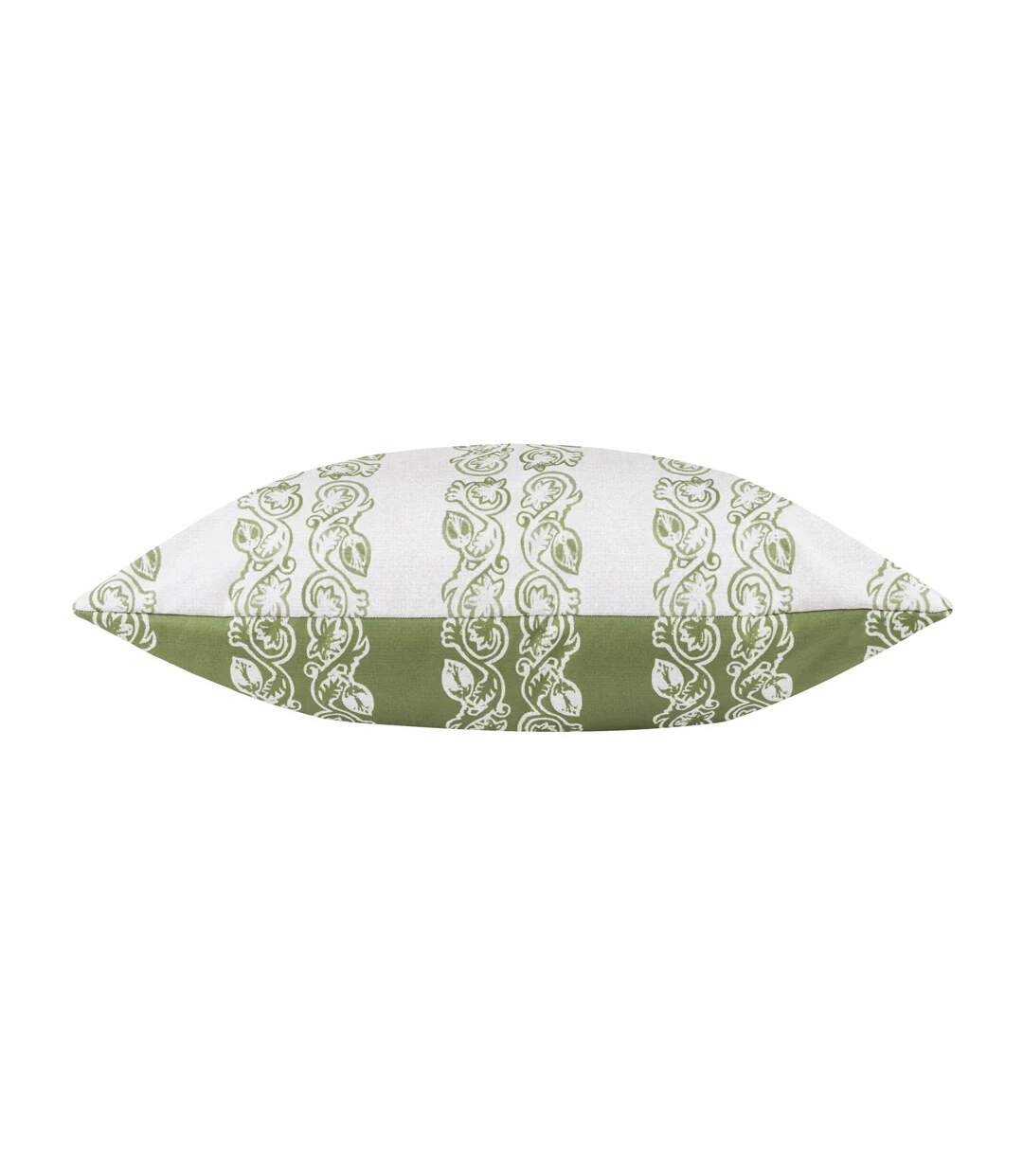 Kalindi stripe outdoor cushion cover 55cm x 55cm olive Paoletti-3