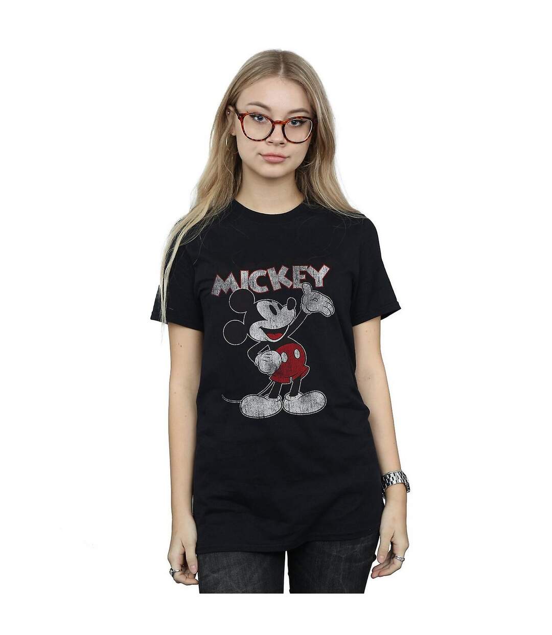 Disney - T-shirt PRESENTS - Femme (Noir) - UTBI1103-2