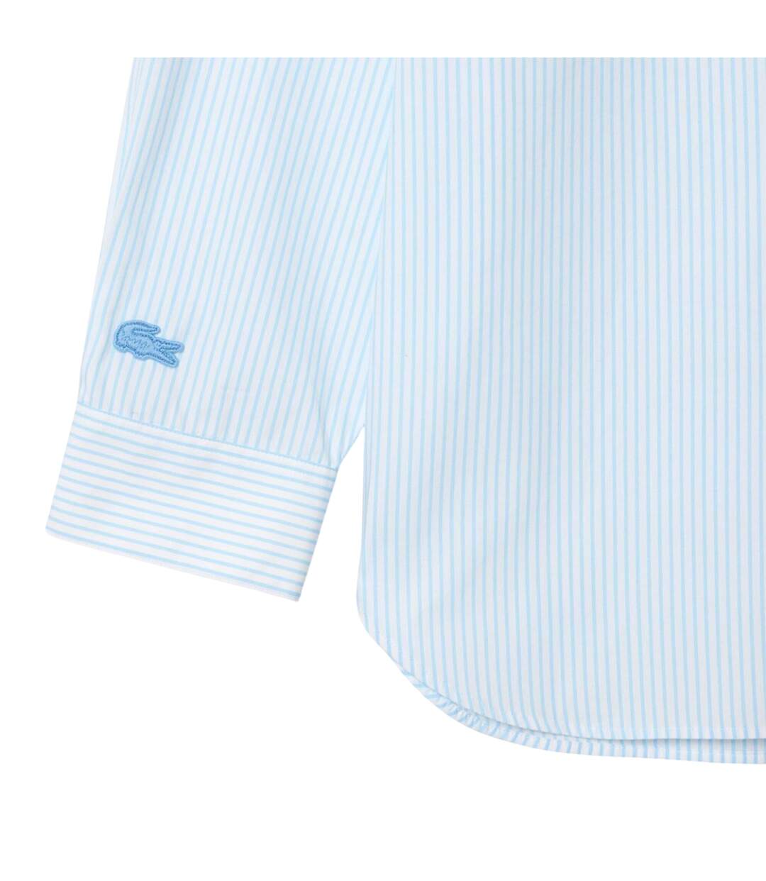 Chemise Style Crocodile Homme Bleu Blanc Lacoste-4