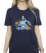 Disney Femme/Ladies Lilo & Stitch Birds Cotton Boyfriend T-Shirt (Bleu marine) - UTBI30354-3