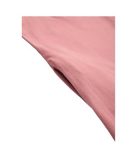 Womens/ladies Plain Jersey T-shirt Dress Pink Animal