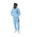 Mens Badge Hybrid Hoodie Sky Mercier-2
