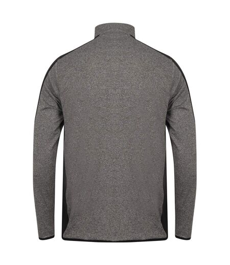 Haut de sport homme gris chiné / noir Finden & Hales Finden & Hales