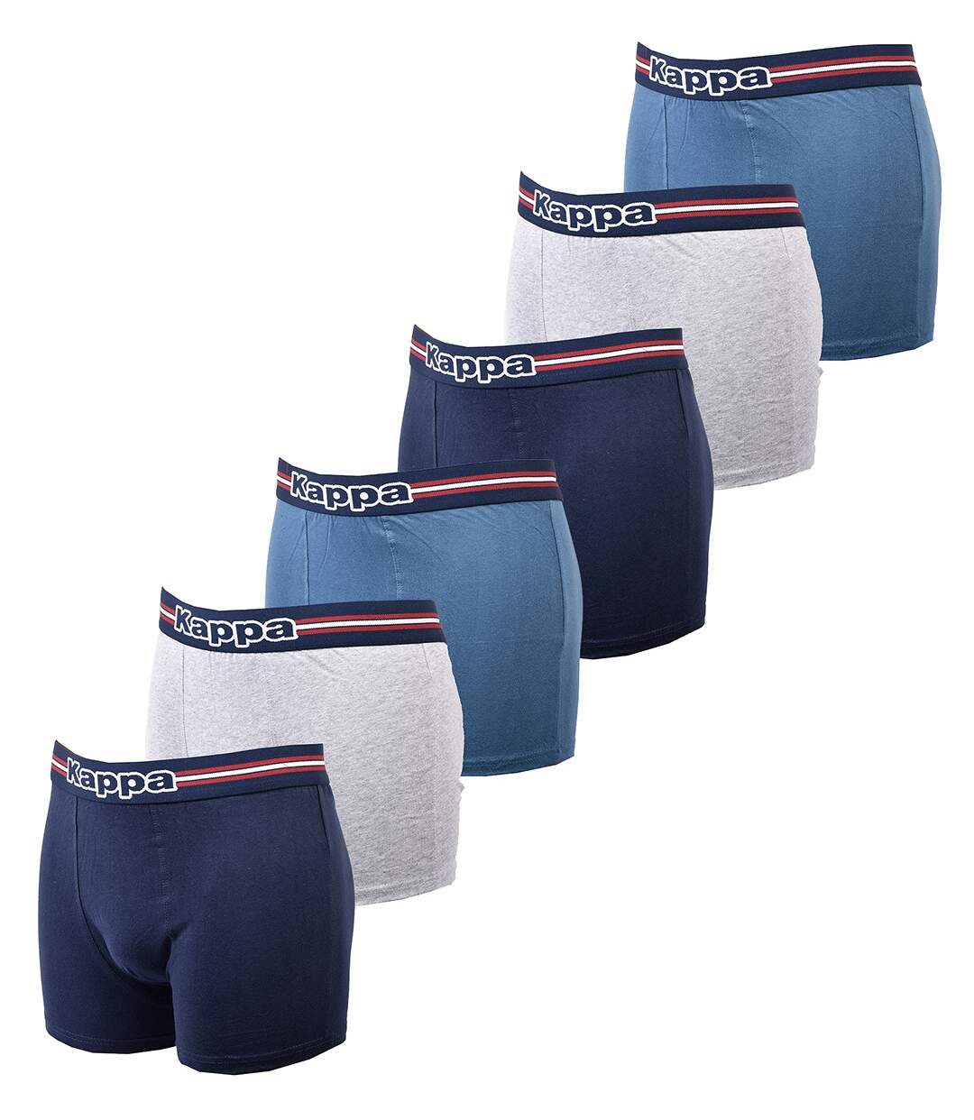 Boxer homme KAPPA Pack de 6 Boxers 2230-1