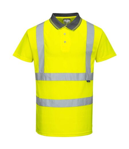 Portwest Mens Hi-Vis Polo Shirt (Yellow) - UTPW632