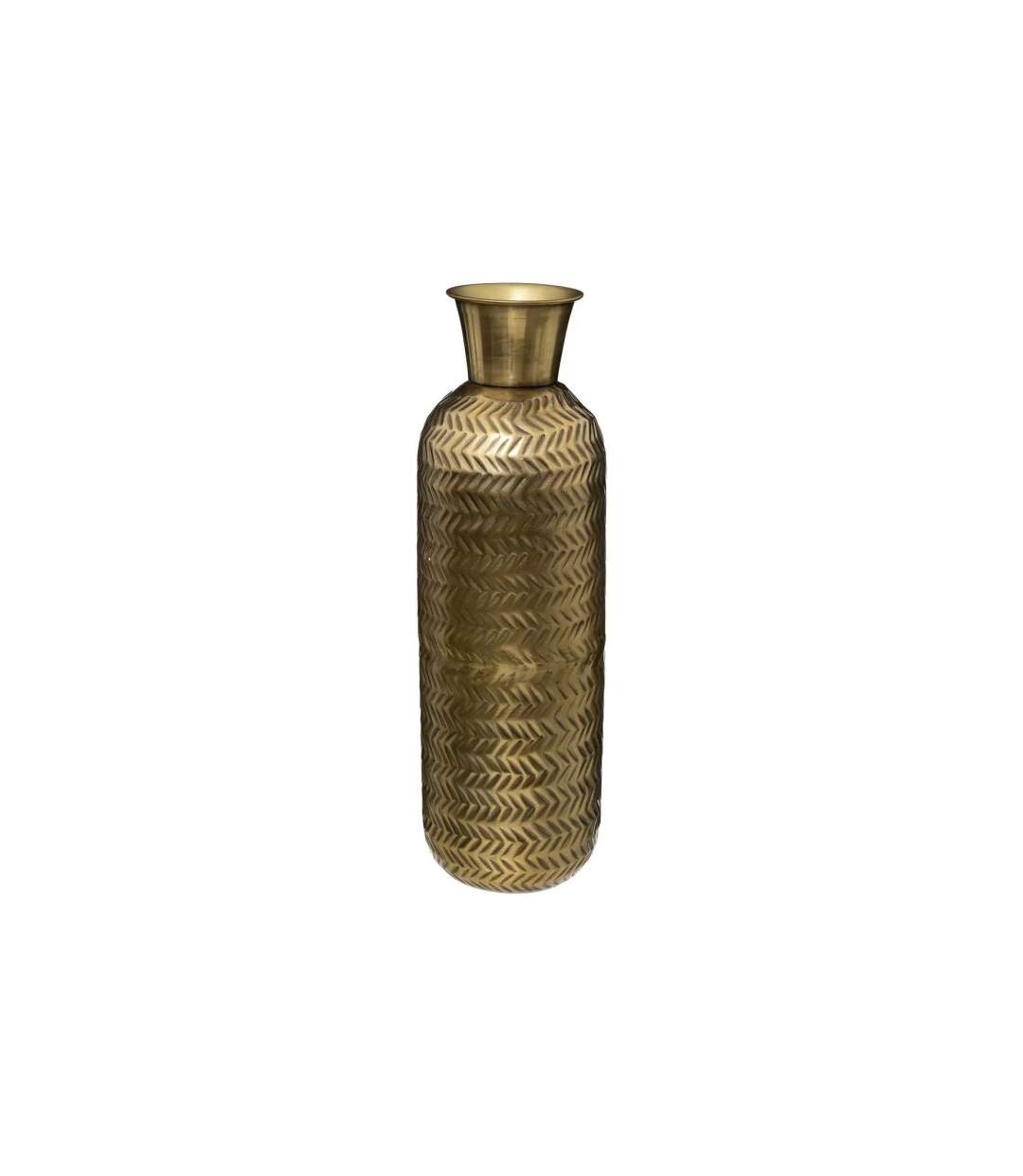 Vase Design en Métal Midnight Garden 45cm Or-1