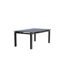 Table de jardin Extensible Miami 180-240cm Gris Anthracite-1