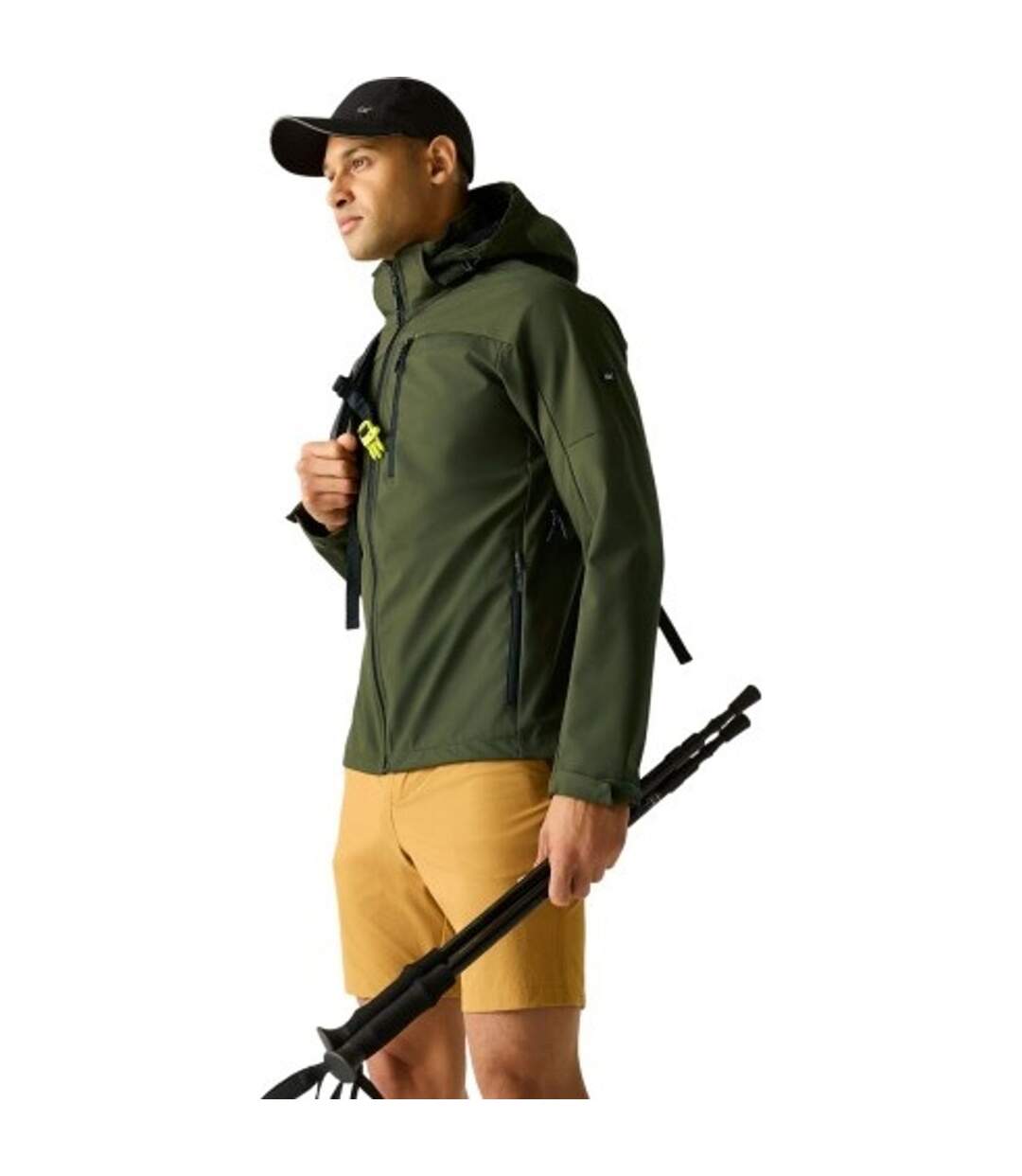 Veste Softshell Arana Homme Kaki Foncé Regatta-1