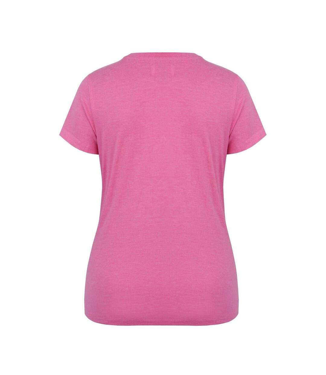 Womens/ladies Classic Butterfly Flowers T-shirt Pink Marl Lee Cooper-2
