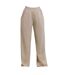 Pantalon De Jogging Femme Beige Gris Mars-2