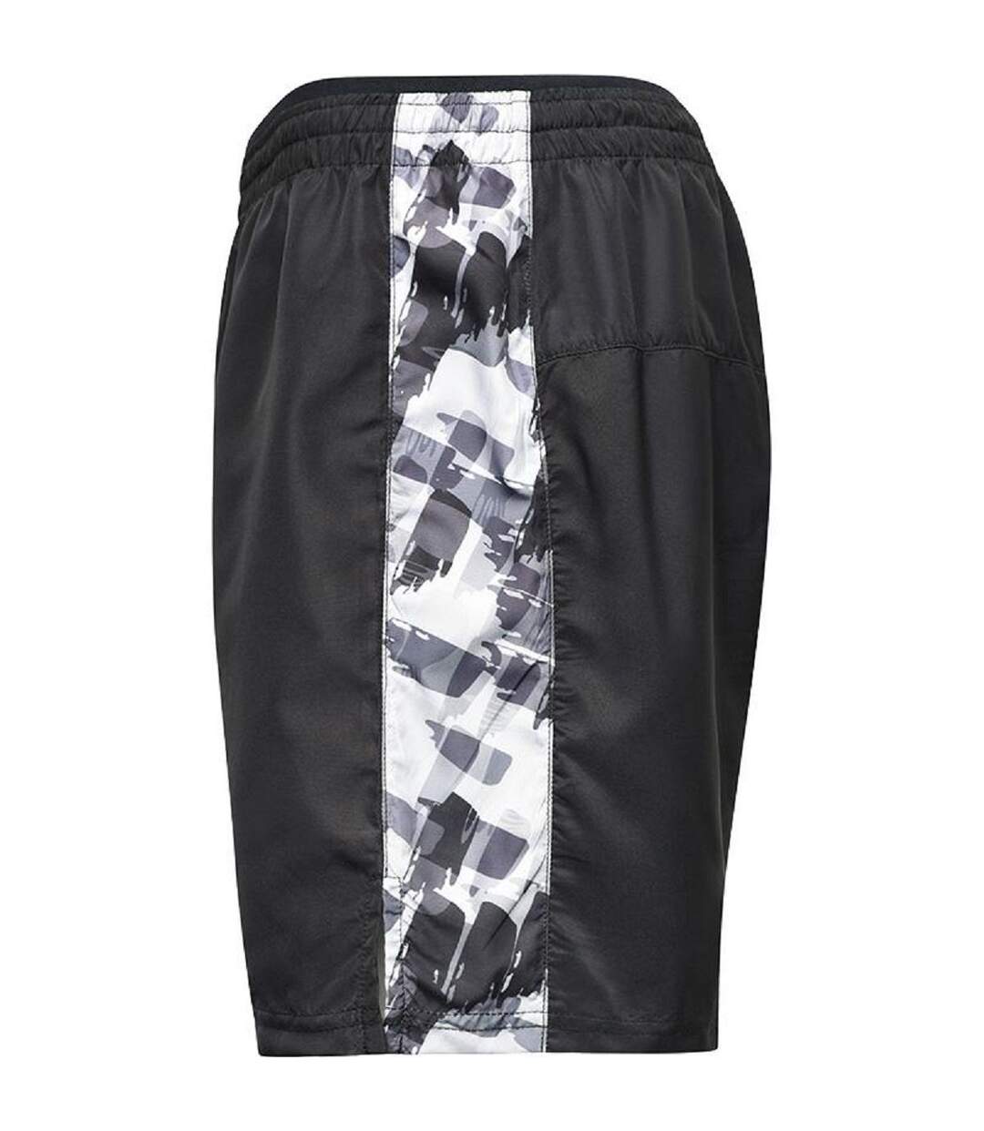 Short de course - Homme - JN526 - noir, gris et blanc-2