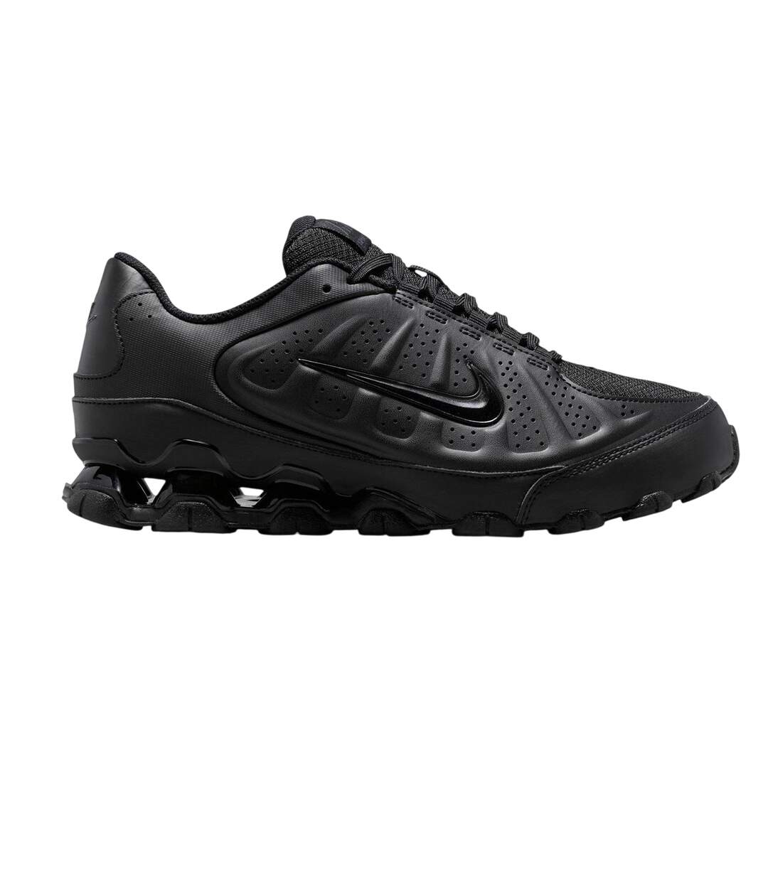 Baskets Motif/style Swoosh Reax Homme Triple Noir Nike-1