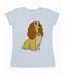 Disney - T-shirt LADY AND THE TRAMP LADY SPAGHETTI HEART - Femme (Blanc) - UTBI16185-1
