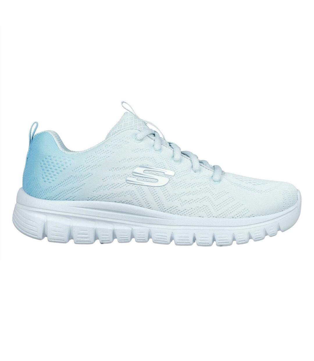 Baskets Graceful 2.0 Femme Bleu Clair Skechers-1