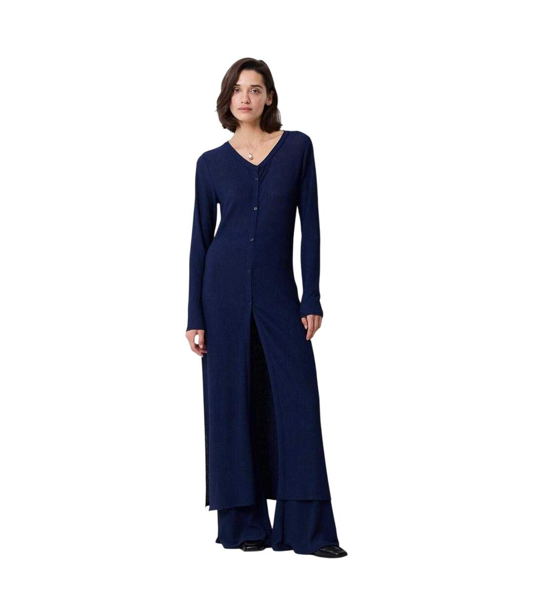Robe Longue Meera Femme Bleu French Connection-4