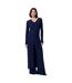Robe Longue Meera Femme Bleu French Connection-4