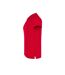 Womens/ladies Regular Polo Shirt Red JHK-3