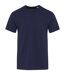 Unisex Adult Organic T-shirt Navy Elevate-1