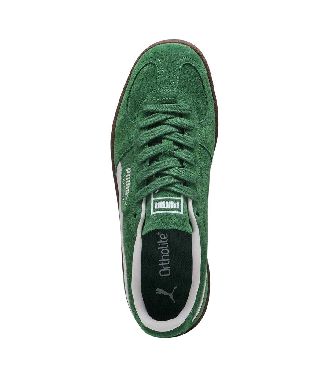 Baskets Palermo Homme Vert Marron Pâle Puma-3