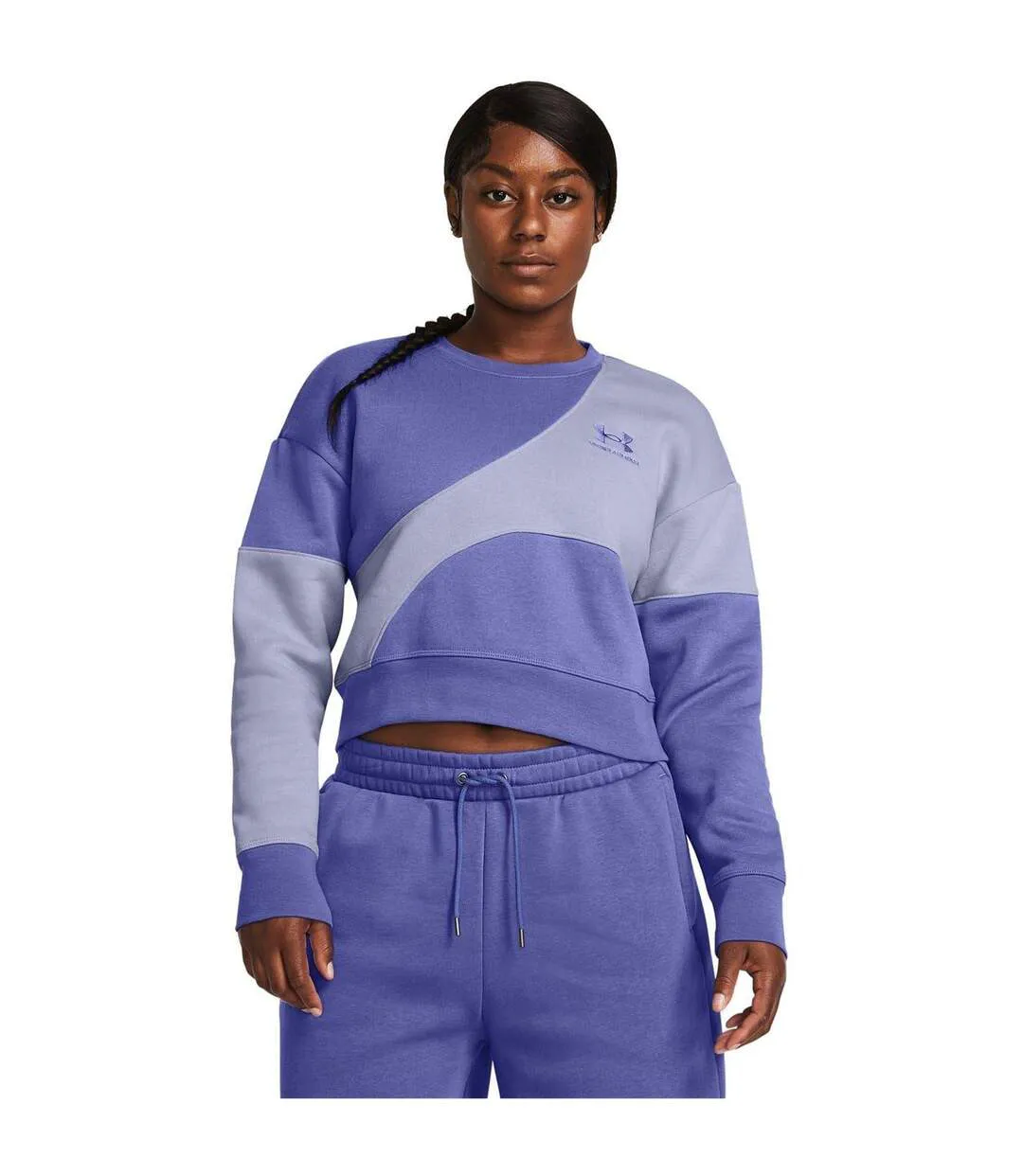 Sweat Court Femme Violet Under Armour-4