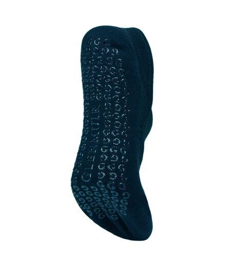 Glenmuir - Lot de 2 Chaussettes Femme Yoga Pilates Gym Basses