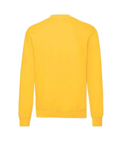 Sweat classic homme tournesol Fruit of the Loom