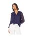 Blouse femme bleu marine Dorothy Perkins