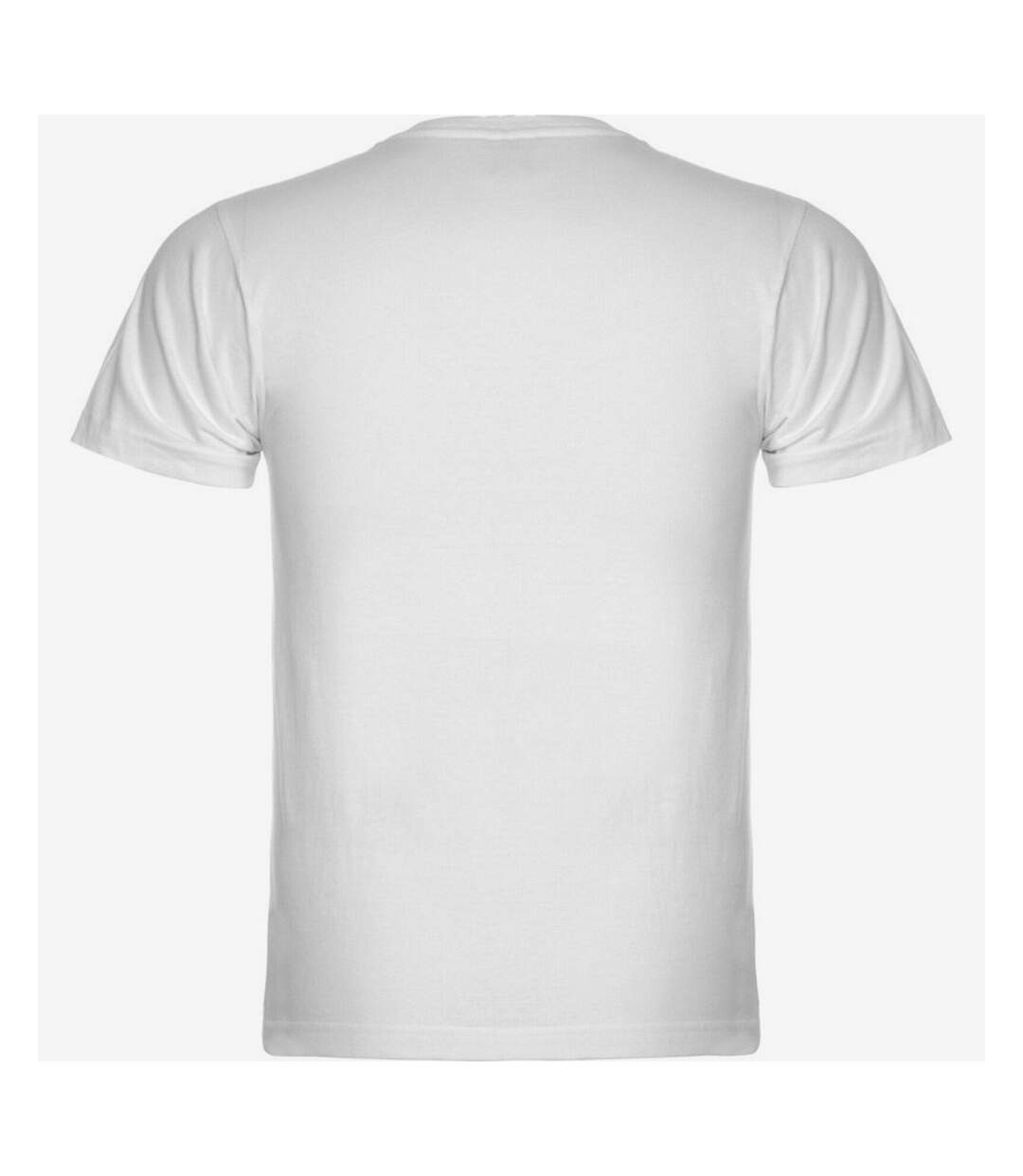 T-shirt samoyedo homme blanc Roly