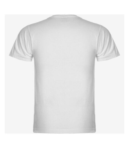 Roly Mens Samoyedo V Neck T-Shirt (White)