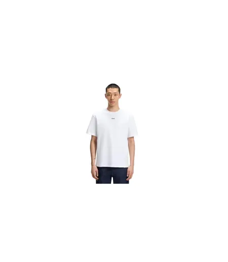 T-shirt Motif/style Logo Imprimé Dapolino Homme Blanc Hugo