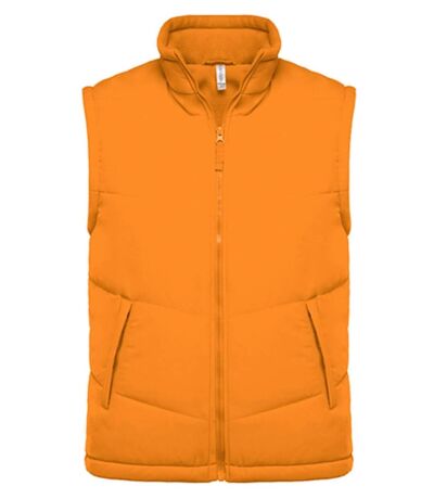 Veste sans manches doublée polaire - K6118 - orange