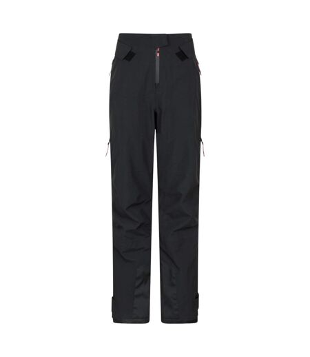 Womens/ladies Cortina Extreme 3 Layer Ski Trousers Black Mountain Warehouse