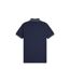 Polo Motif/style Double Pointe Homme Bleu Ardoise Fred Perry-3