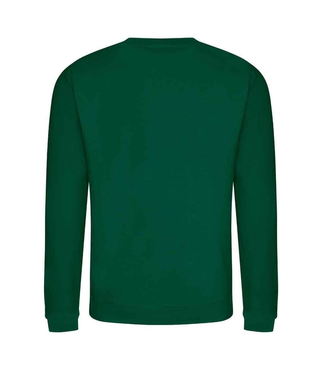 Sweatshirt unisexe vert forêt tropicale Awdis-4