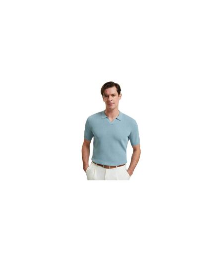 Polo Motif/style Zig-zag Homme Bleu Ted Baker