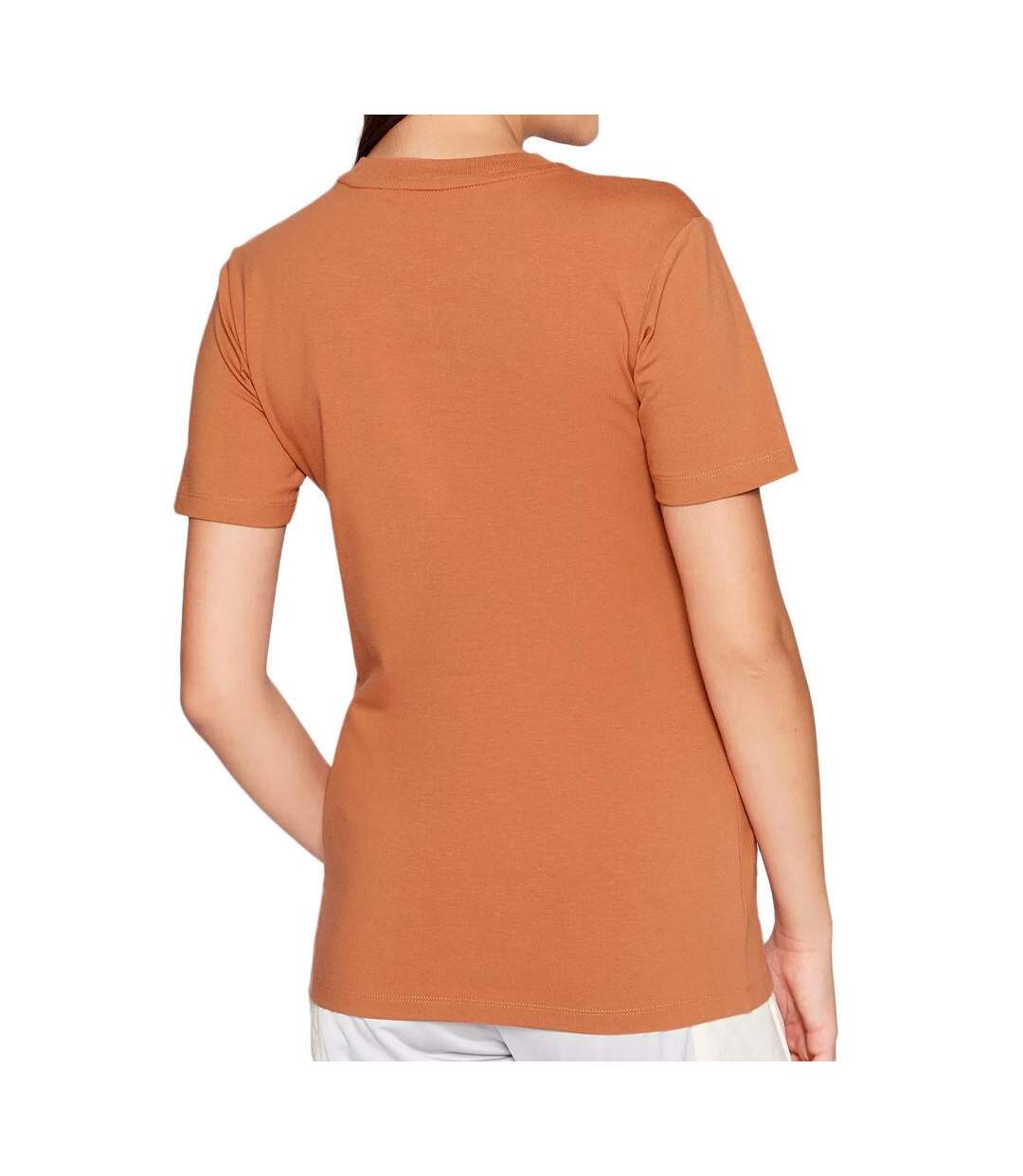 T-shirt Terracotta Femme Adidas Trefoil Tee - 34