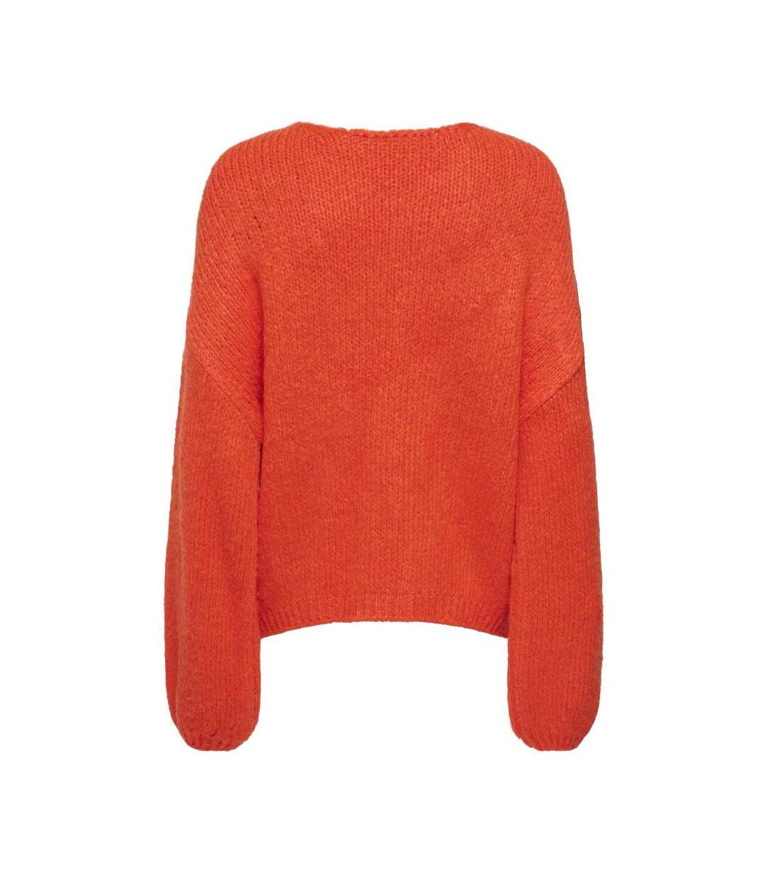 Pull orange femme jdy dinea-2