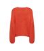 Pull orange femme jdy dinea-2