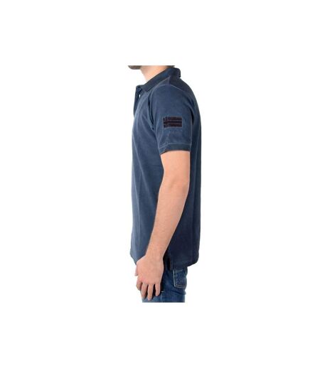 Polo Geographical Norway Kapitaine Navy