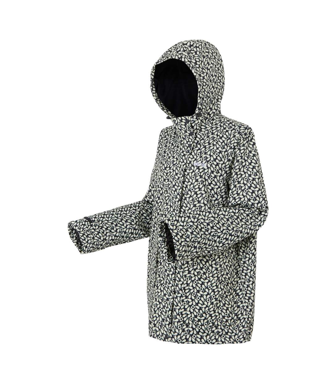 Veste Imperméable Orla Kiely Swing Femme Noir Blanc Regatta-3