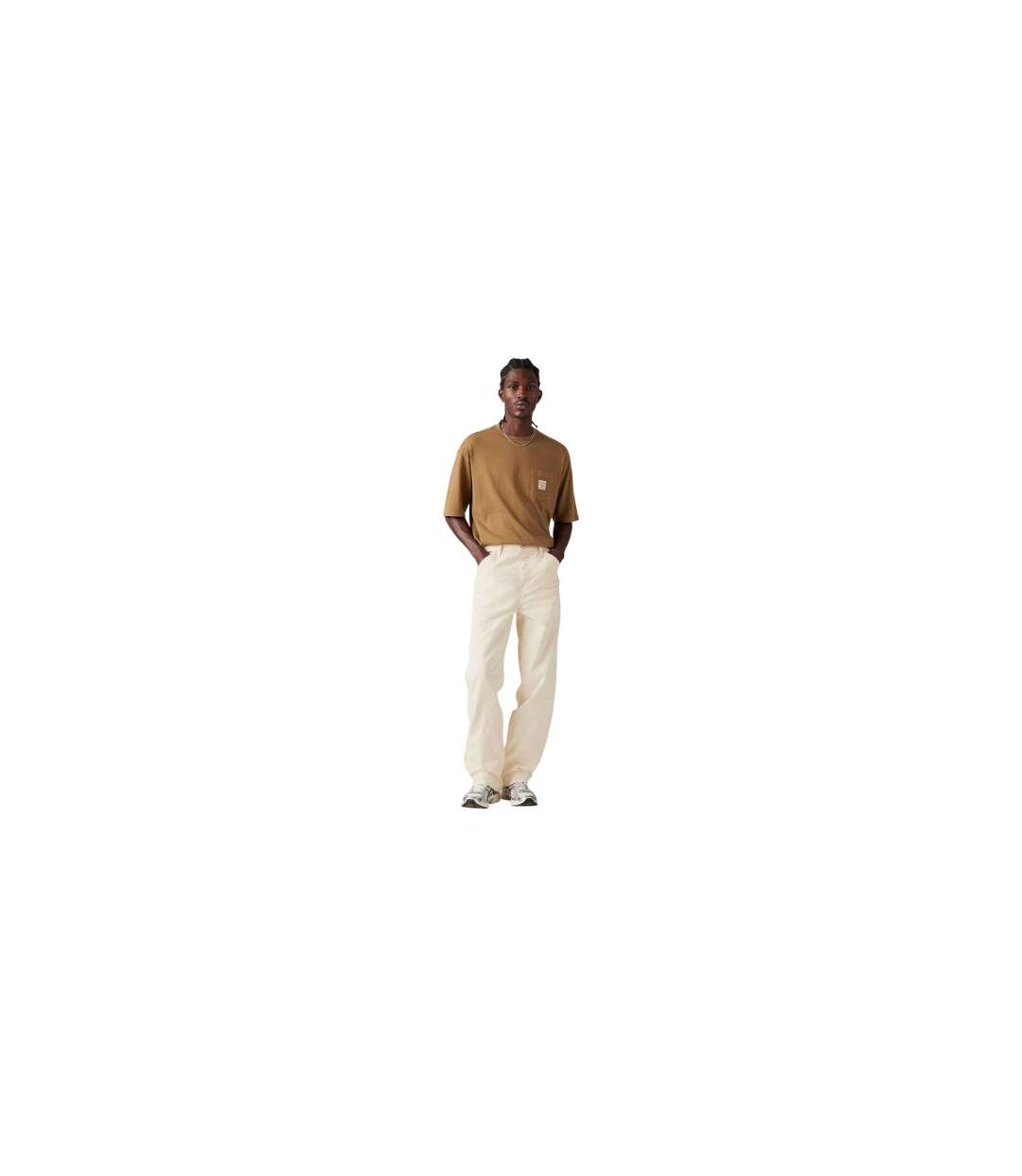 Jean Motif/style Charpentier Homme Écru Levis-1