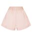 Womens/ladies Poplin Shorts Pink Lacoste-3