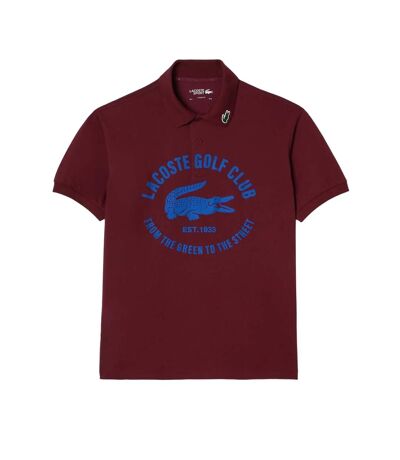 Polo homme rouge Lacoste