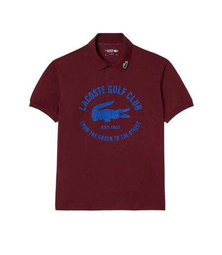 Polo homme rouge Lacoste